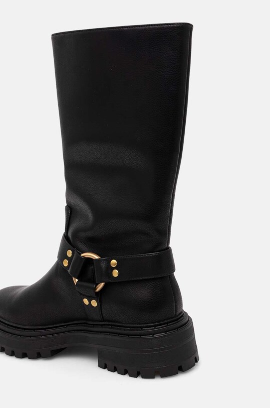 Încălțăminte Twinset cizme 242TCP076.00006 negru