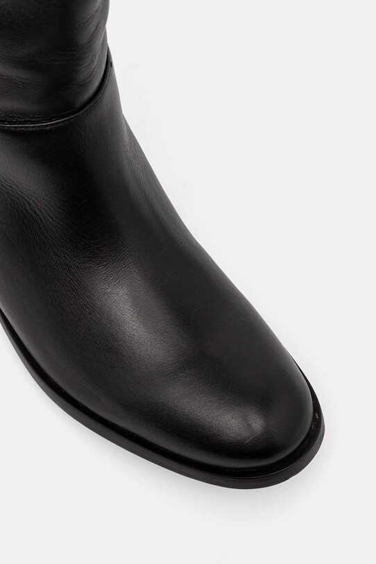 Twinset ghete de piele negru 242TCP092.00006