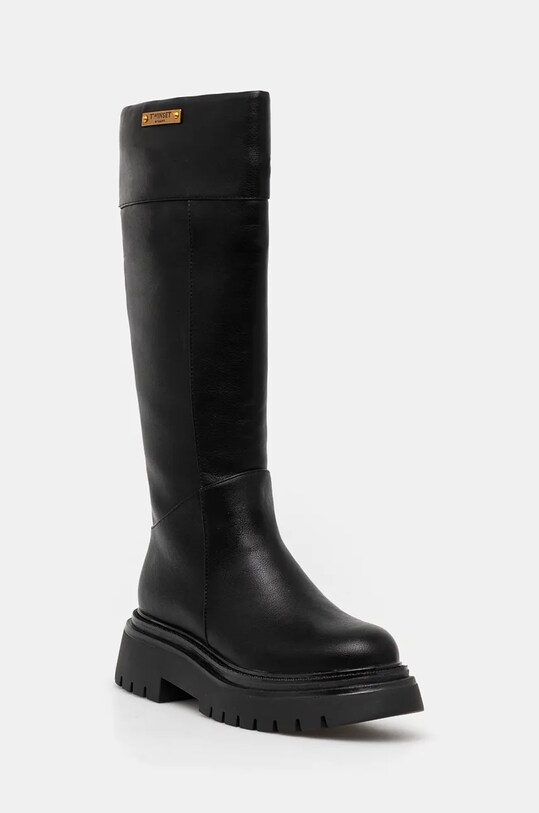 Twinset csizma platform fekete 242TCP048.00006