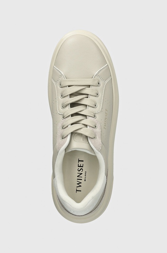 Twinset sneakersy beżowy 242TCP01C.00124