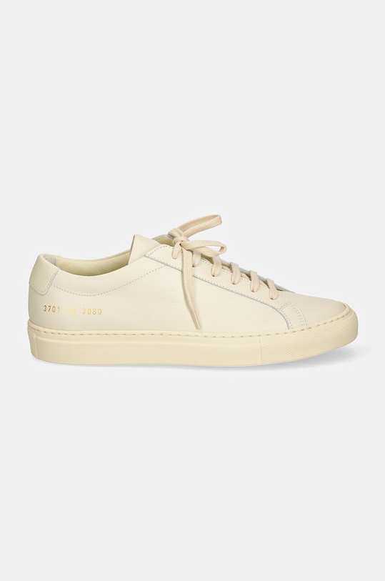 Кожаные кроссовки Common Projects Original Achilles Low 3701.3060 бежевый AW24