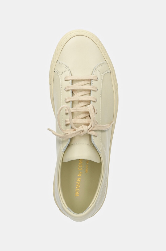 Кожаные кроссовки Common Projects Original Achilles Low бежевый 3701.3060