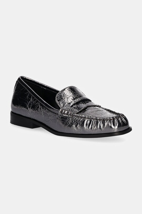 MICHAEL Michael Kors mocasini de piele Carlson piele argintiu 40F4CSFP1M.041