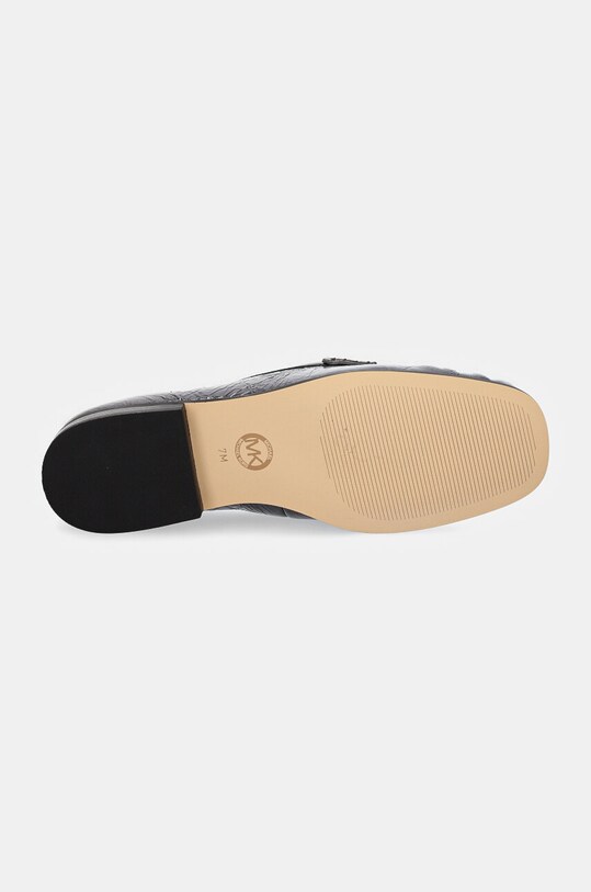MICHAEL Michael Kors mocasini de piele Carlson 40F4CSFP1M.041 argintiu