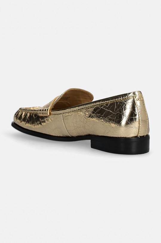 Încălțăminte MICHAEL Michael Kors mocasini de piele Carlson 40F4CSFP1M.740 aur