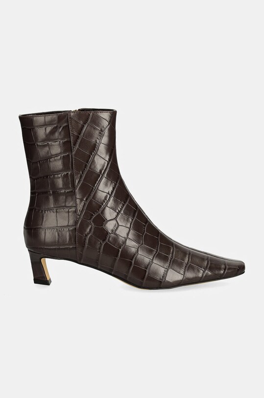 Шкіряні черевики MICHAEL Michael Kors Cosmo 40F4CSME5E.251 коричневий AW24
