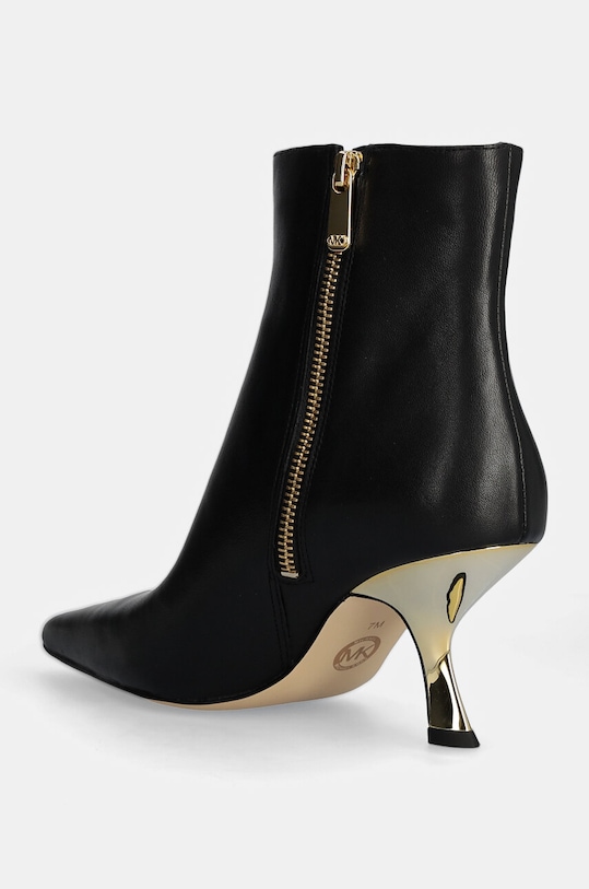 Boty Kožené kotníkové boty MICHAEL Michael Kors Luna 40F4LUME5L.001 černá