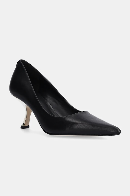 MICHAEL Michael Kors szpilki skórzane Luna 5-8 cm czarny 40F4LUMP3L.001