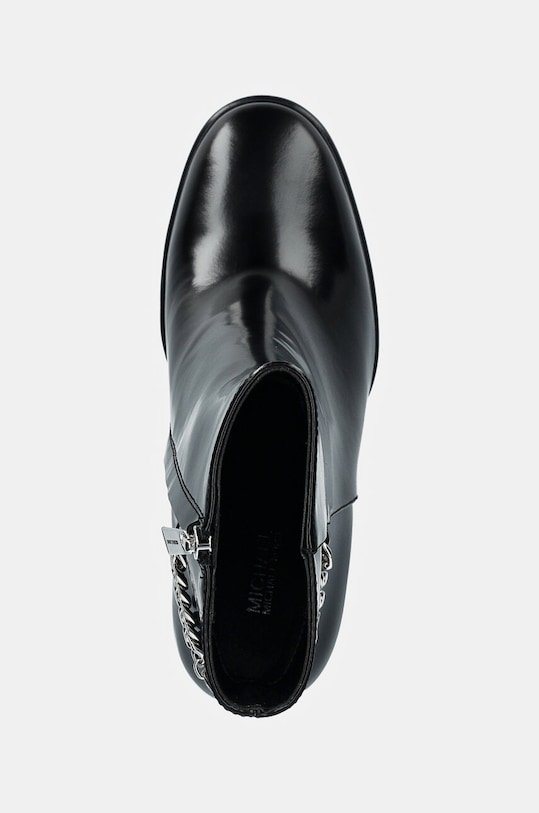 Шкіряні черевики MICHAEL Michael Kors Carlisle чорний 40F4CLME1L.001