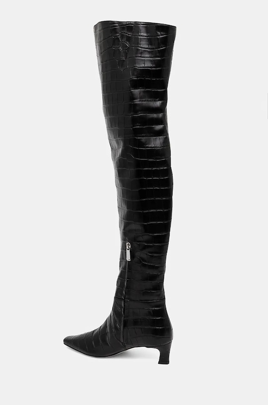 Взуття Шкіряні чоботи MICHAEL Michael Kors Kosmo 40F4CSMB5E.001 чорний