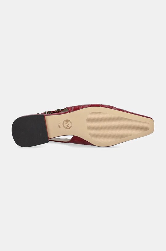 MICHAEL Michael Kors balerini de piele Darrington 40F4DTFP1E.609 burgundia