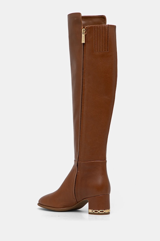 Încălțăminte MICHAEL Michael Kors ghete de piele June 40F4JUMB6L.230 maro