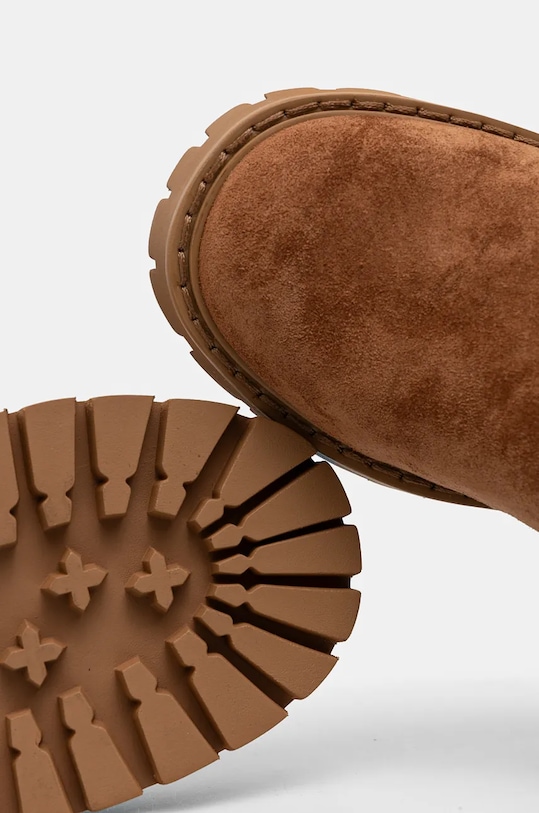 Semišové boty MICHAEL Michael Kors Asher hnědá 40F4ASFB6S.230