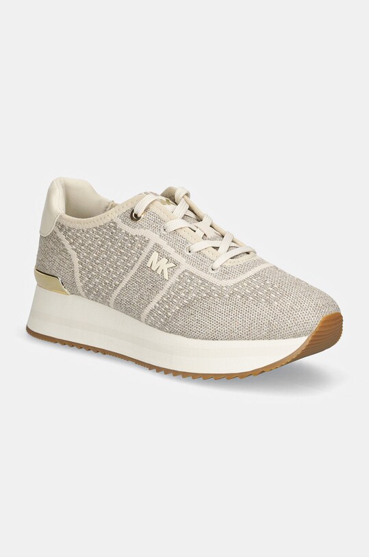 MICHAEL Michael Kors sneakers Monique platformă bej 43F3MQFSAM.104