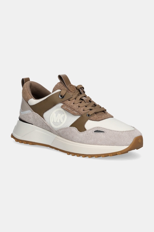 Tenisky MICHAEL Michael Kors Theo textilní béžová 43F4THFS2D.287