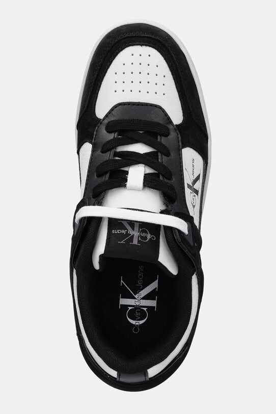 Calvin Klein Jeans sneakersy BASKET CUPSOLE LOW ML MIX czarny YW0YW01579