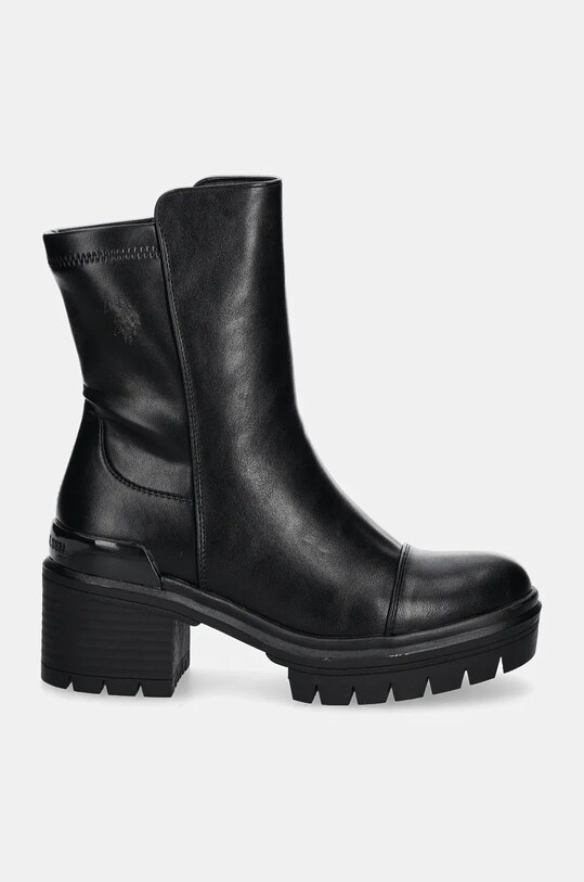 Členkové topánky U.S. Polo Assn. HALEY HALEY005W.DY1 čierna AW24