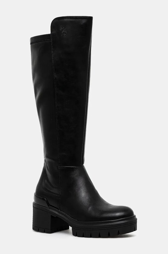 U.S. Polo Assn. kozaki HALEY imitacja skóry licowej czarny HALEY006W.DY1