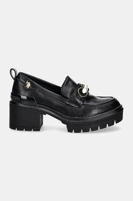 U.S. Polo Assn. mokasyny HALEY HALEY007W.DY1 czarny AW24