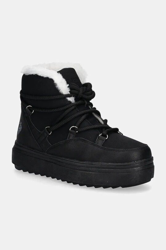 Зимние сапоги U.S. Polo Assn. ICY имитация замша чёрный ICY004W.DHY1