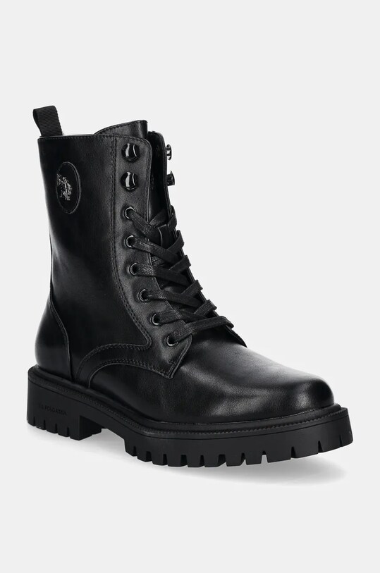 Черевики U.S. Polo Assn. KARMA платформа чорний KARMA014W.DY1
