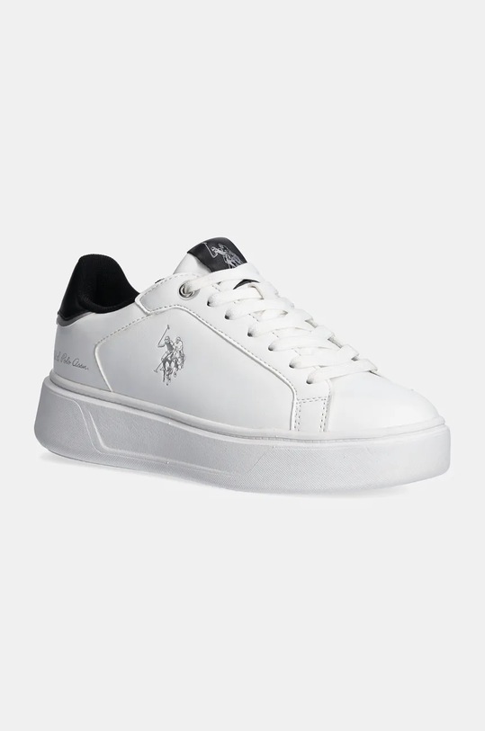 Sneakers boty U.S. Polo Assn. YVONNE platforma bílá YVONNE001W.DY1
