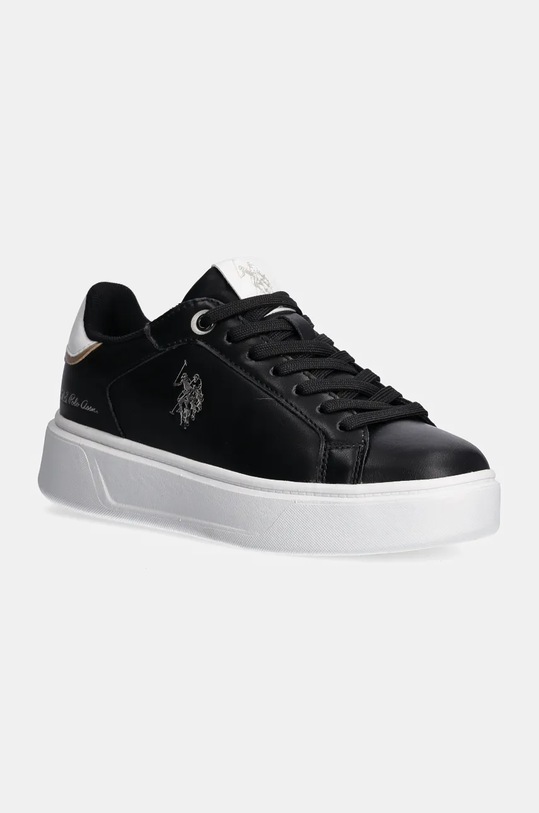 Кросівки U.S. Polo Assn. YVONNE платформа чорний YVONNE001W.DY1