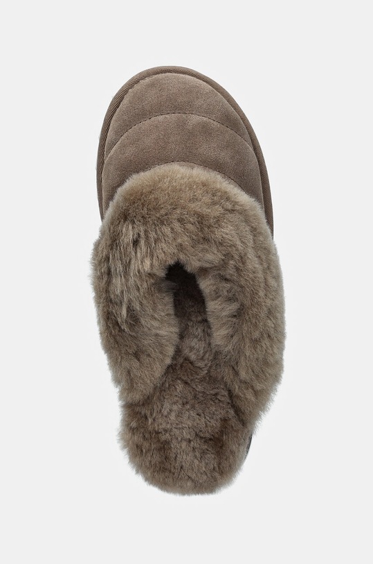 Semišové papuče Emu Australia Ornate béžová W13131.MUSH