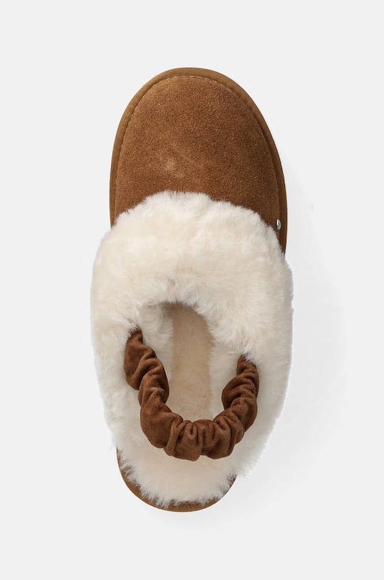 Semišové papuče Emu Australia Hartz hnědá W13137.CHES