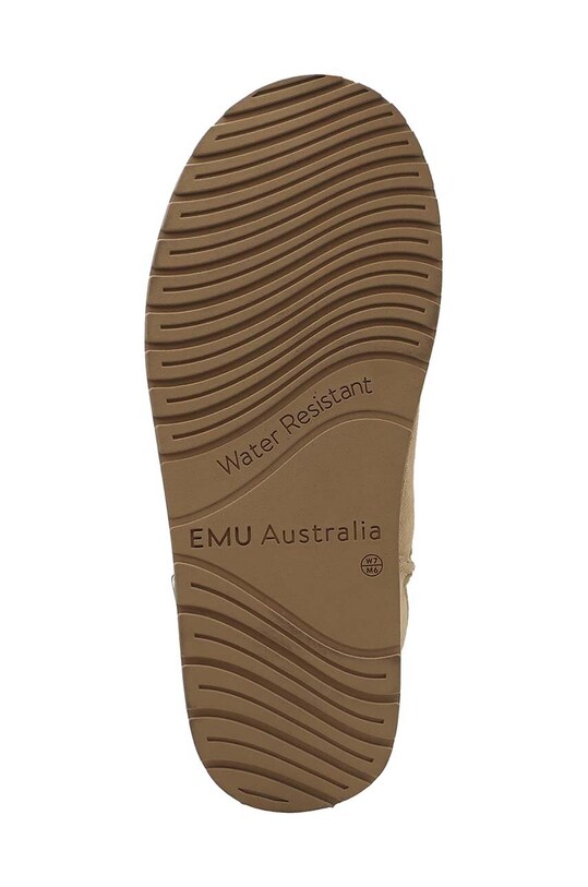 Emu Australia cizme de zapada din piele intoarsa Stinger Micro Flatform W13082.ALMO bej