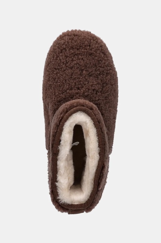 Vlněné boty do sněhu Emu Australia Stinger Micro Teddy hnědá W12773.OAK