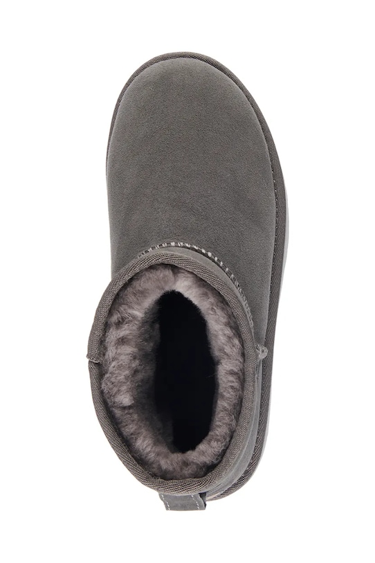 Замшеві чоботи Emu Australia Stinger Micro Flatform W13082.CHAR сірий