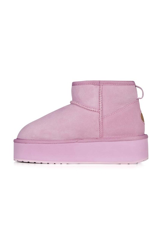 Emu Australia śniegowce zamszowe Stinger Micro Flatform różowy W13082.MAMI