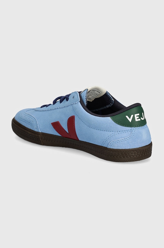 Обувь Замшевые кроссовки Veja Volley VO0303722A голубой