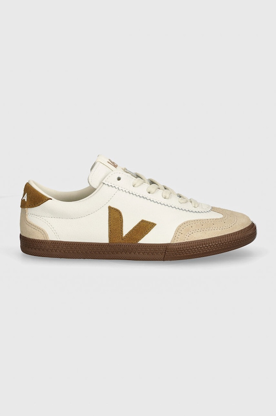Veja leather sneakers Volley VO2003720A white AW24