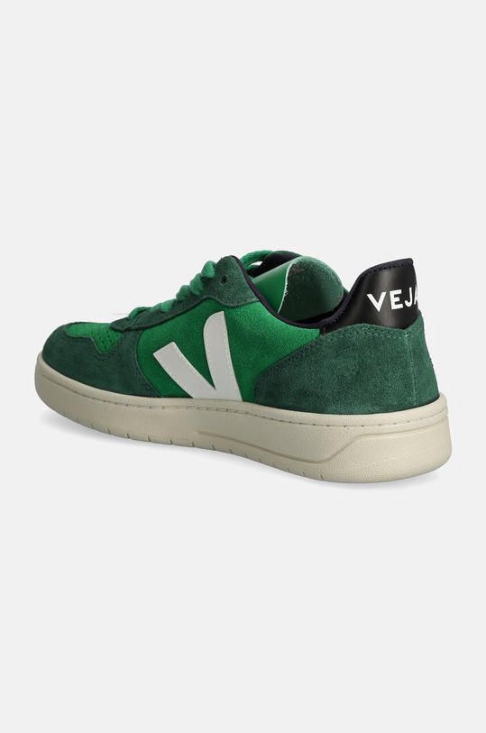 Shoes Veja leather sneakers V-10 VX0303671A turquoise