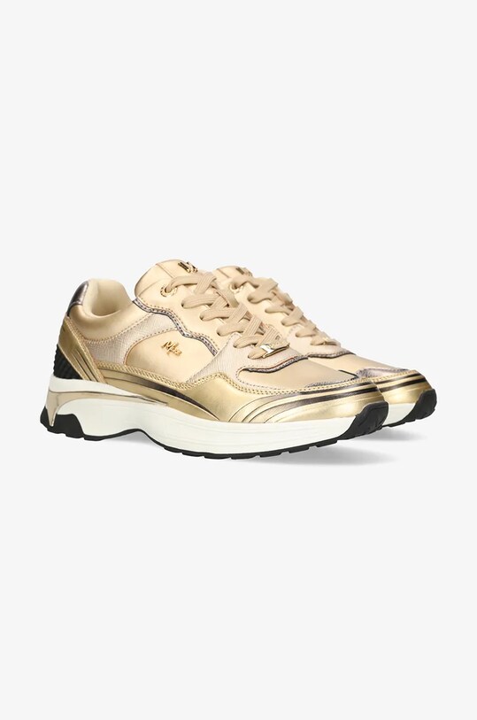 Mexx sneakersy NYXA LOVE MIRL1003543W złoty AW24
