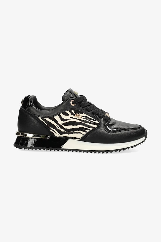 Sneakers boty Mexx FLEUR ELLEN přírodní kůže černá MIKE1002243W.06