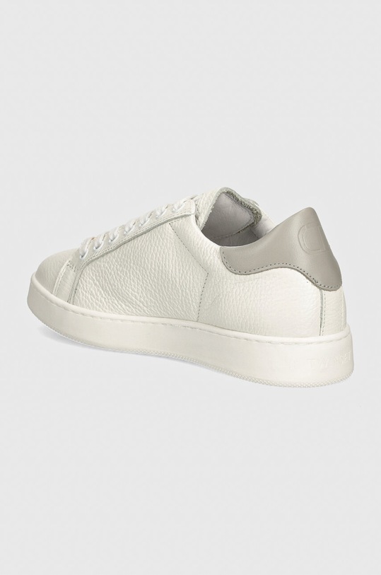 Obuwie Twinset sneakersy skórzane 242TCP012.11787 biały
