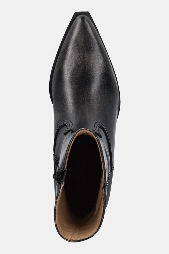 Copenhagen bőr csizma fekete CPH219