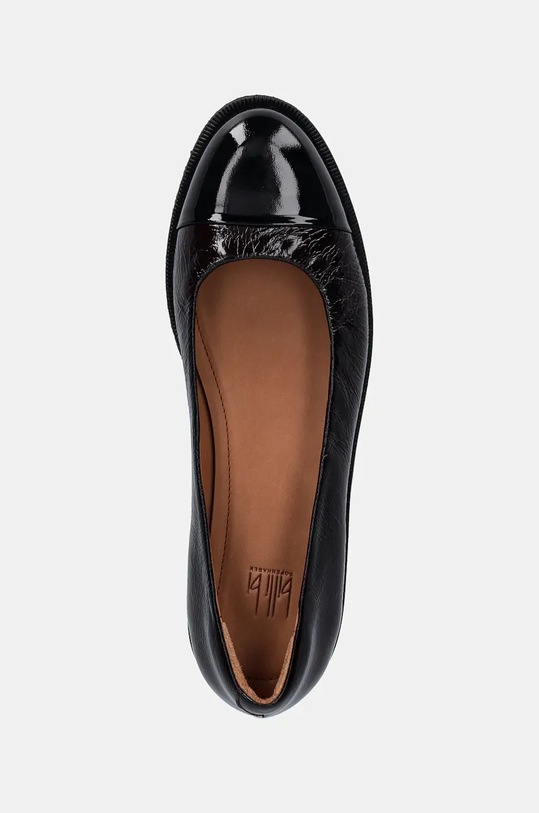 Кожаные балетки Billi Bi бордо A7018