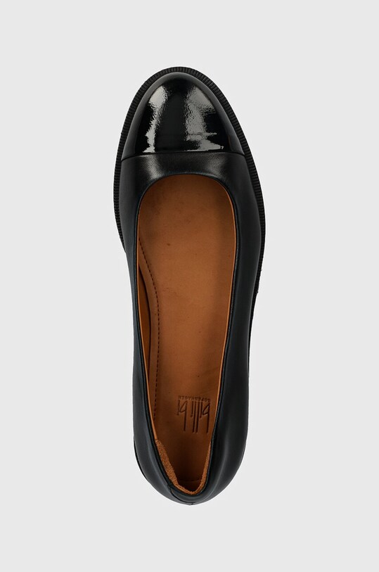 Billi Bi balerini de piele negru A7018