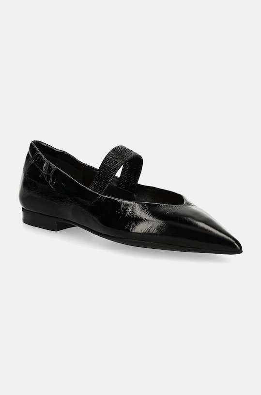Billi Bi balerini de piele negru A7421