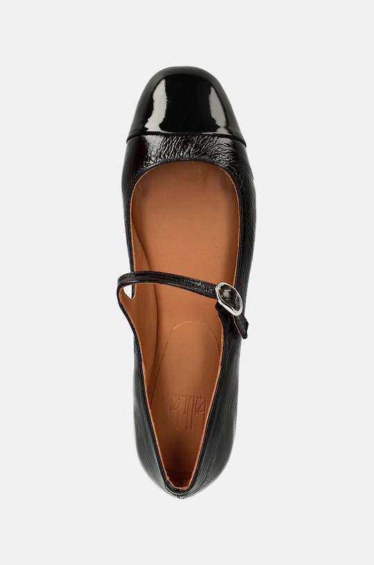 Kožené baleríny Billi Bi hnědá A7433