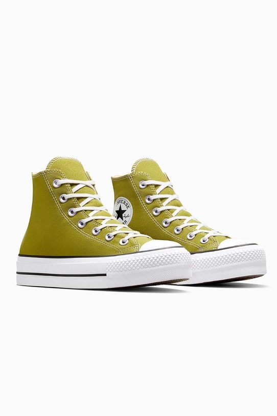 Кеды Converse Chuck Taylor All Star Lift A08286C зелёный AW24