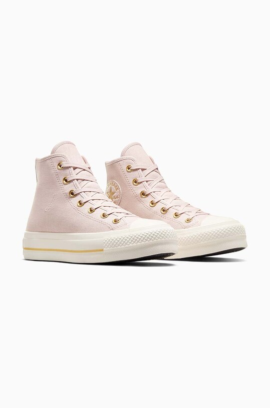 Πάνινα παπούτσια Converse Chuck Taylor All Star Lift A10431C ροζ AW24