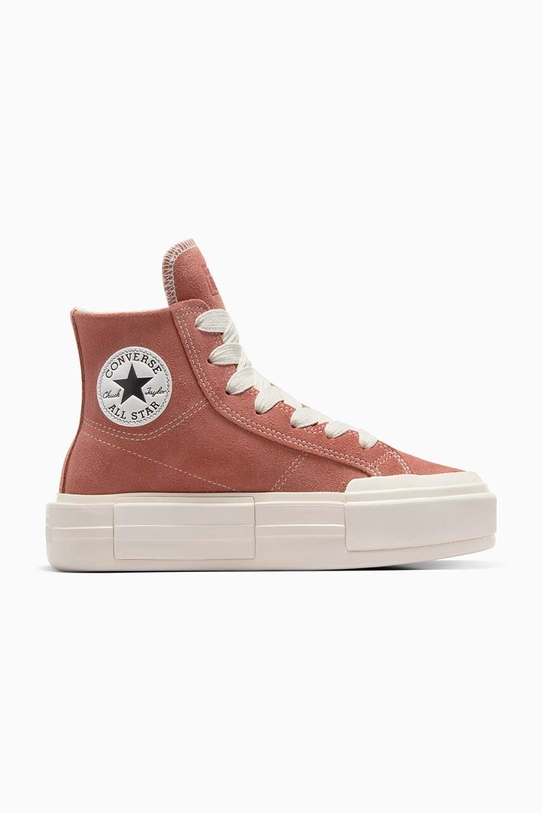 Converse trampki zamszowe Chuck Taylor All Star Cruise platforma pomarańczowy A10437C