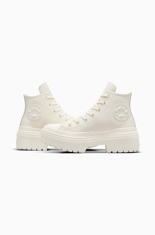 Converse leather trainers Chuck Taylor All Star Lugged Heel A10370C white