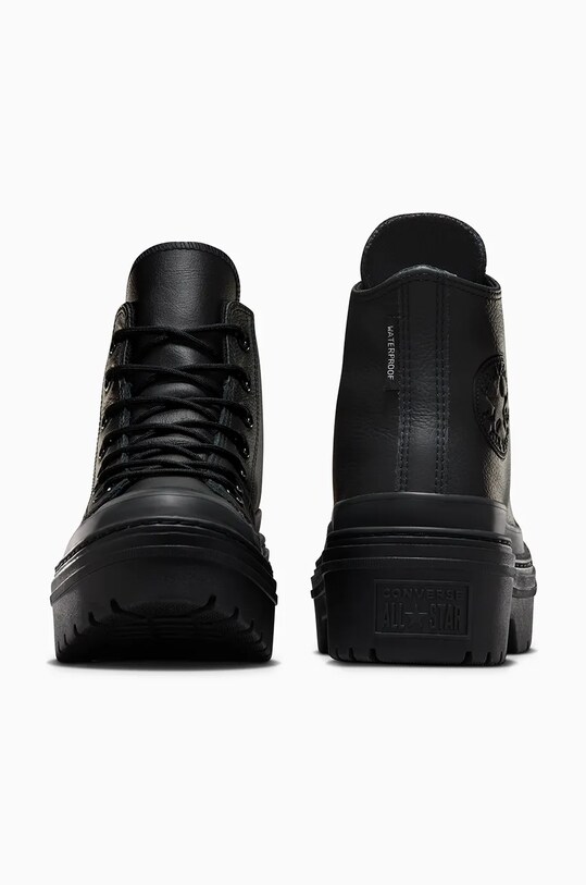 Взуття Шкіряні кеди Converse Chuck Taylor All Star Lugged Heel A11548C чорний