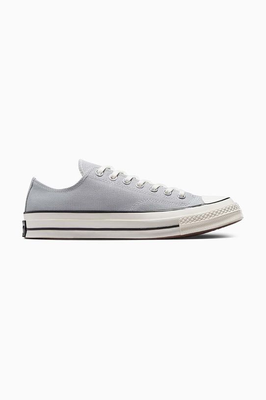 Ниски кецове Converse Chuck 70 равна сив A09145C